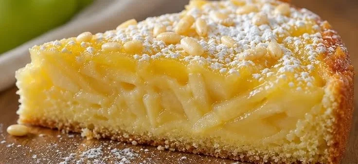 Schweizer Apfelkuchen mit cremiger Füllung und knusprigem Rand